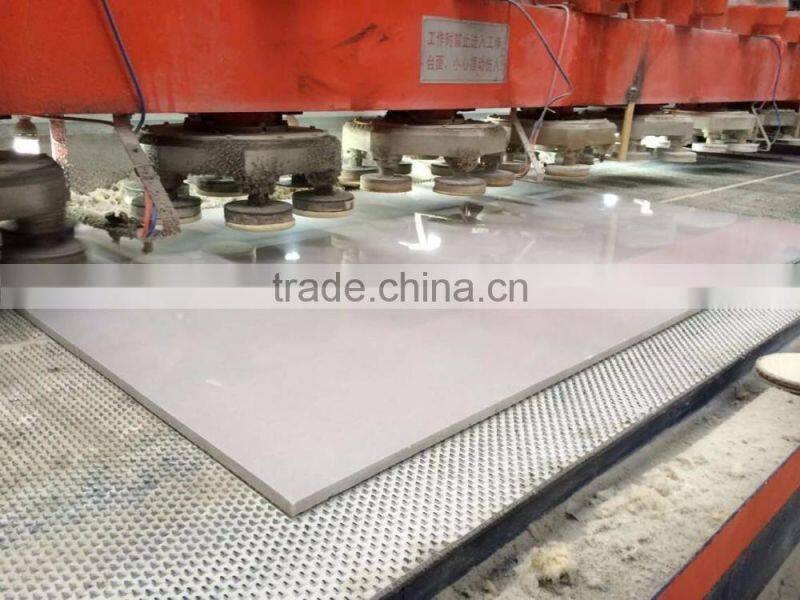 Chinese artificial light grey marble slabs