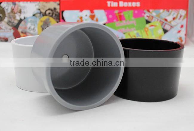 2016 new design round balcony plastic pots for succulents