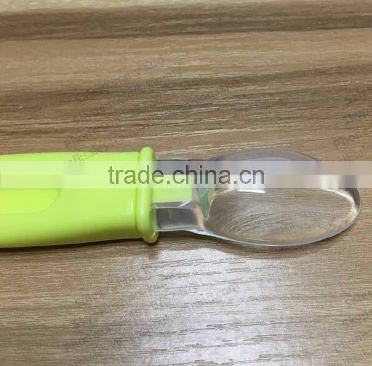 China Wholesale babies feeder FDA Plastic baby spoon Eco-friendly spoon