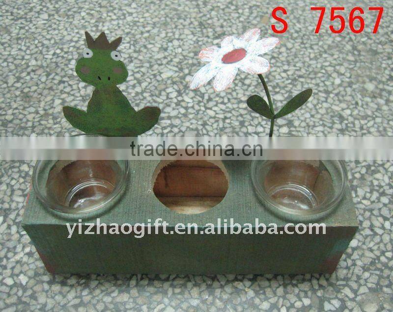 OEM wooden handmade fancy hollow flower crafts,wooden base for flowers