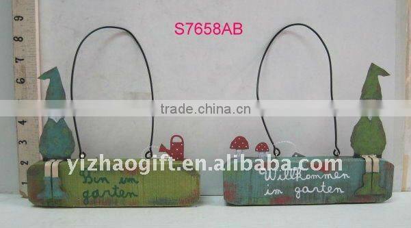 homemade antique decorative fish wood craft