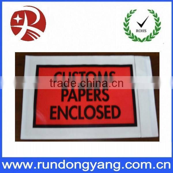 New design packing list envelope for sale