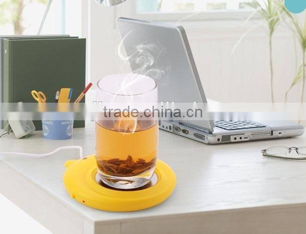 Supply fashion bear USB electric heating keep warm dish / insulation mat