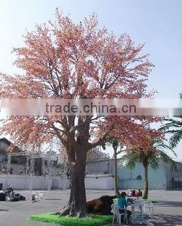 hot sale home garden deco artificial silk Cherry blossom tree
