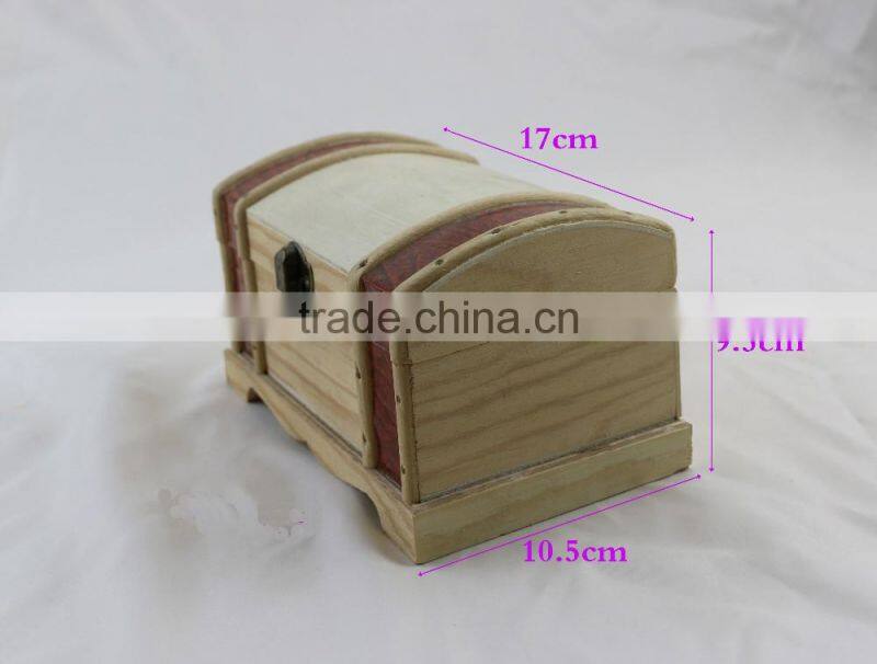 Custom wooden storage jewelry box with lower price