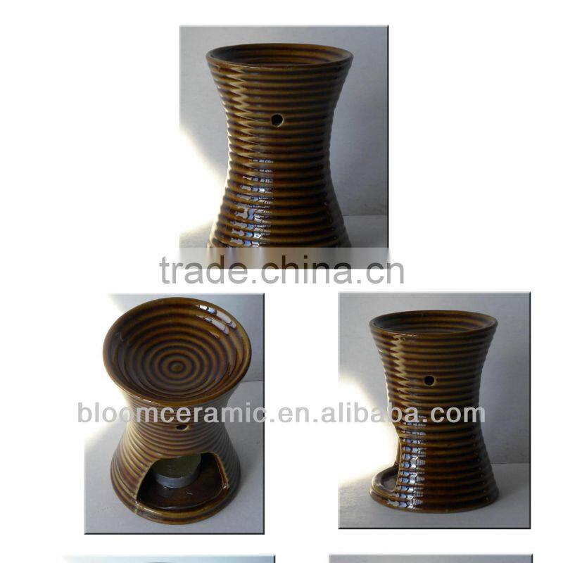 Unique indoor oil burner