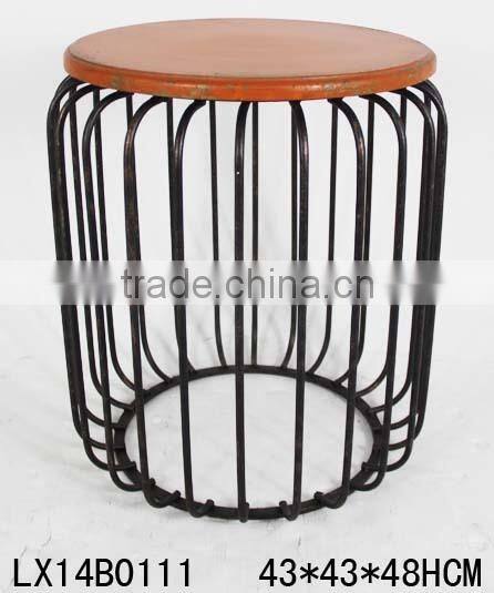 Beautiful metal stool
