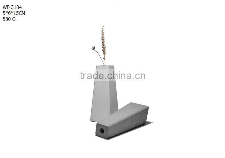 cement minimalist Geometic concrete flower vase