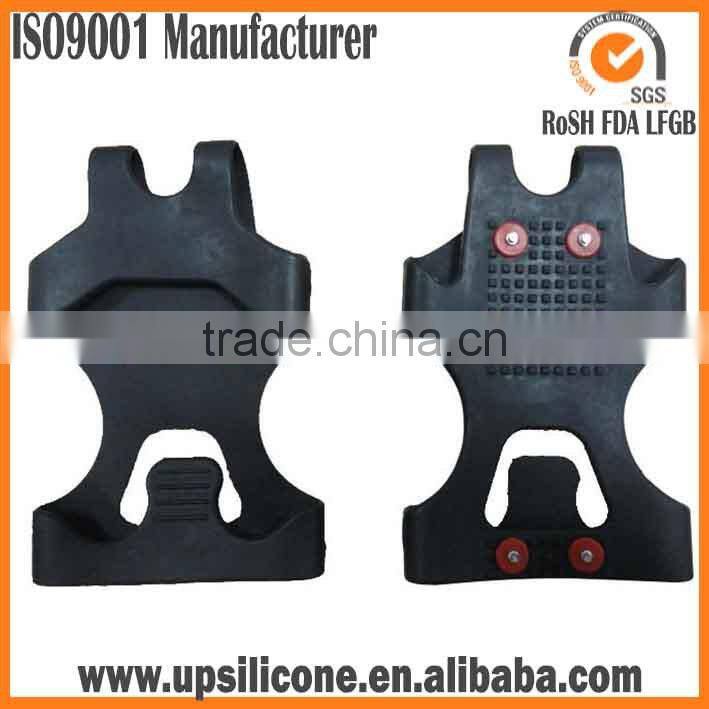 2016 NEW 10 SPIKES Anti-slip Silicone Rubbe motorcycle grip covers anti-slip ice grip shoe covers