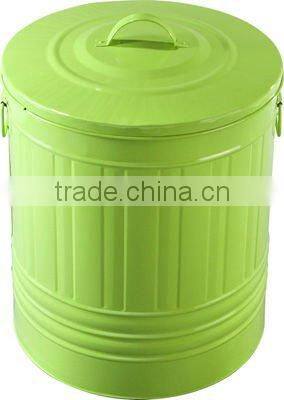 High Quality Large Capacity Outdoor Metal Garbage Waste Bin