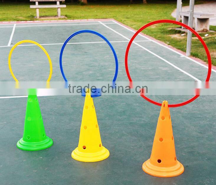 multipurpose football training jump ladder with traffice marker cones