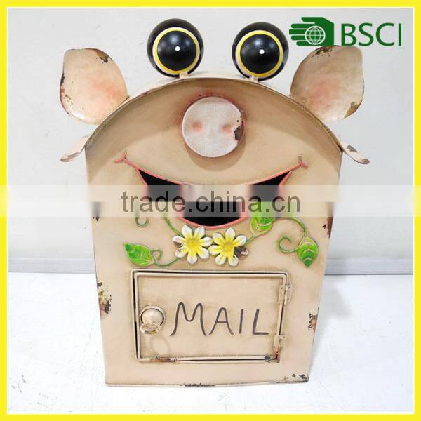 YS15011 the pig metal handicraft american mailbox