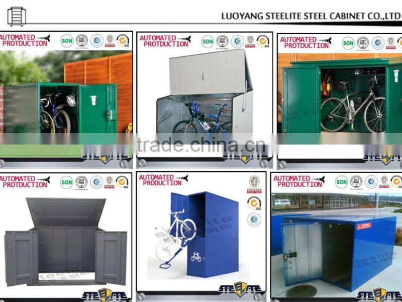 Garden furniture outdoor car parking metal storage locker cabinet