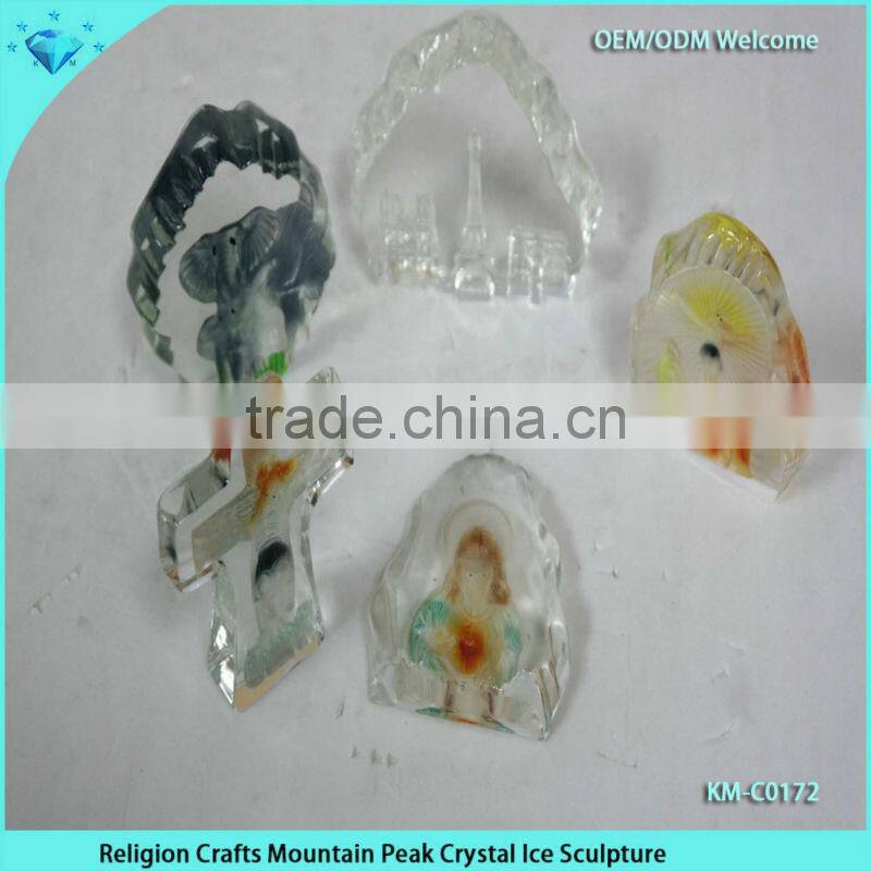 Wholesale crystal Crafts Mountain Peak