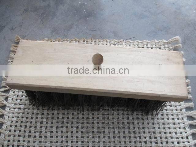 High quality Practical PP Plastic Street Cleaning Broom Brush