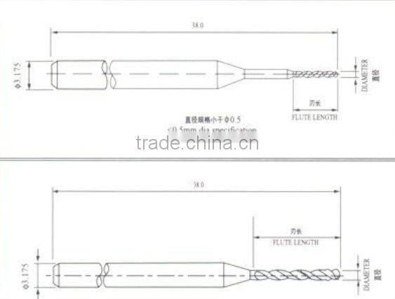 PCB Solid Carbide Drill Bit