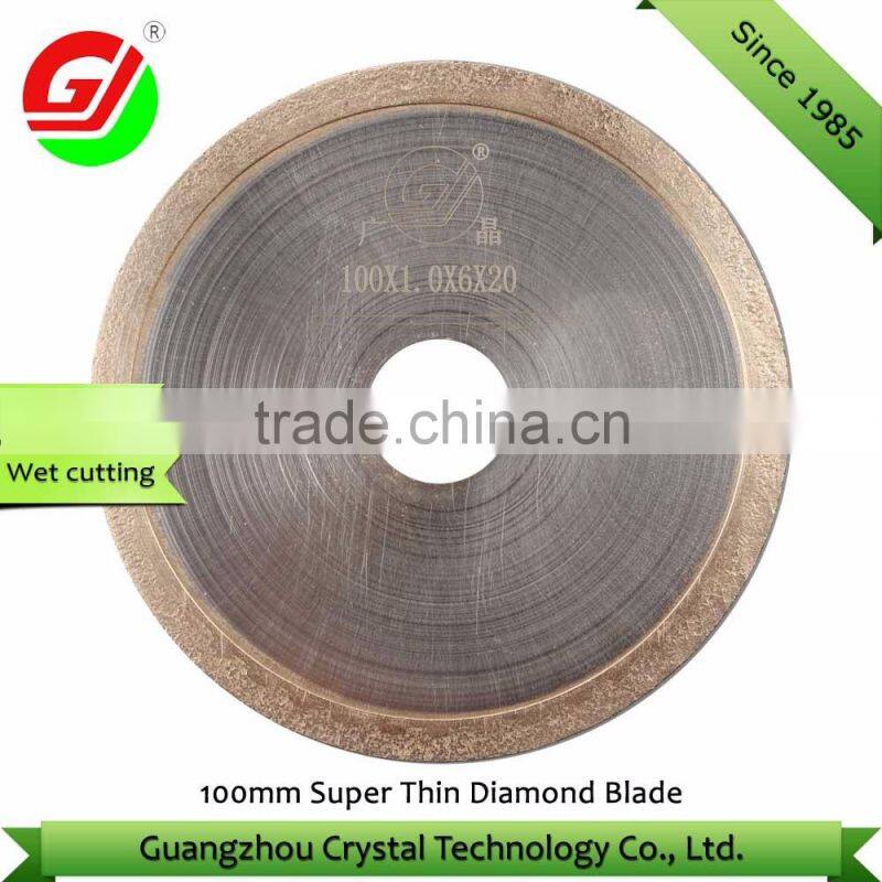 Professional for Glass Use Super Thin Glass Cutting Blade 4" Diamond Cutting Disc