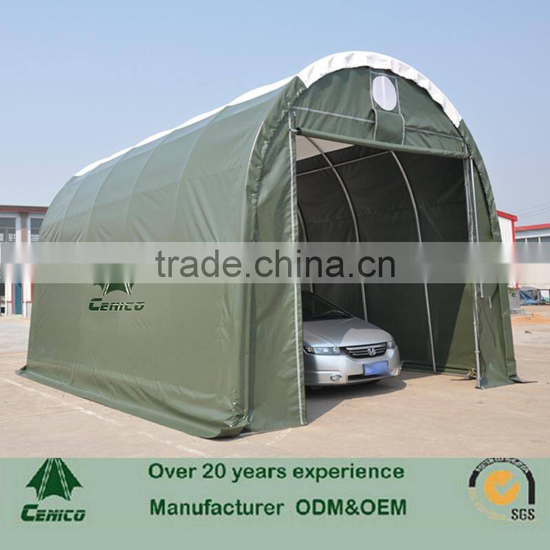 Portable Fabric Car Shelter , Instant Car Canopy , backyard Warehouse Tent ,