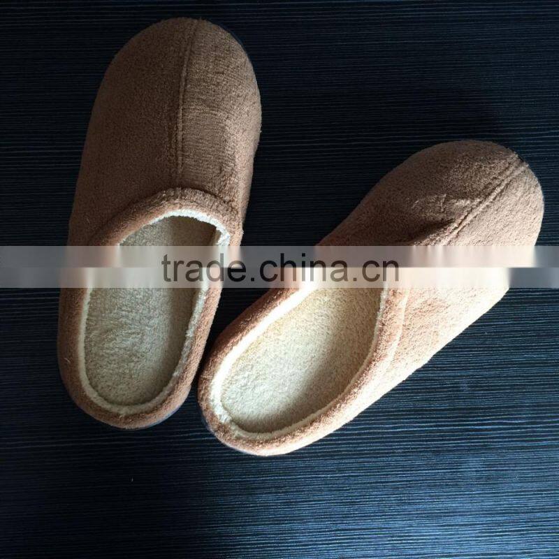 2015 best selling fashion design 40g gel slipper man slipper winter slipper for home