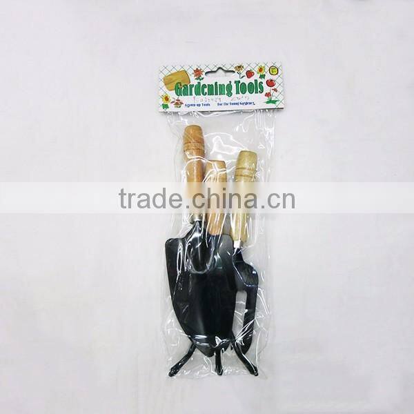 3PC Kids Plastic Garden Tool, Hoe, Shovel And Rake