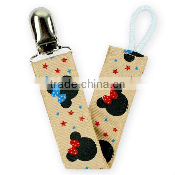 Morden Many Styles Baby Gifts Metal Pacifier Clip/ Custom Pacifiers Clips/ Newborn Pacifier Clips Holder