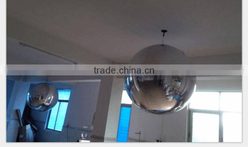 Hanging inflatable mirror ball led mirror ball disco for events decoration
