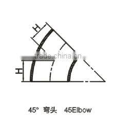 Hot Selling Industrial Safety Gr2 Welded Titanium Elbows