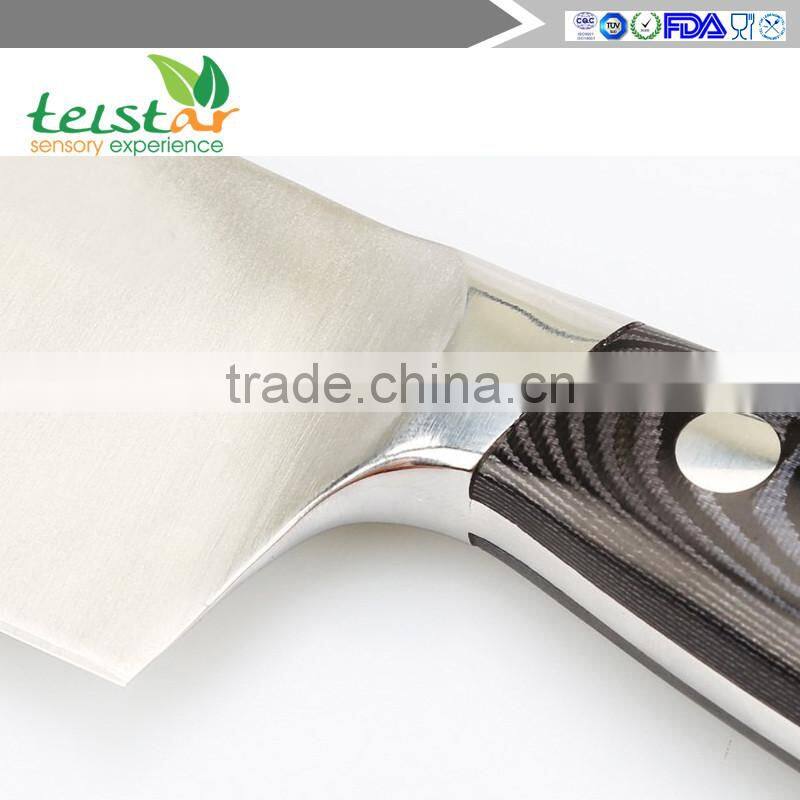 Chef's Knife 7.5 Inch German High Carbon Stainless Steel, Very Sharp, Balanced Comfortable Handle, Multipurpose Kitchen Knife