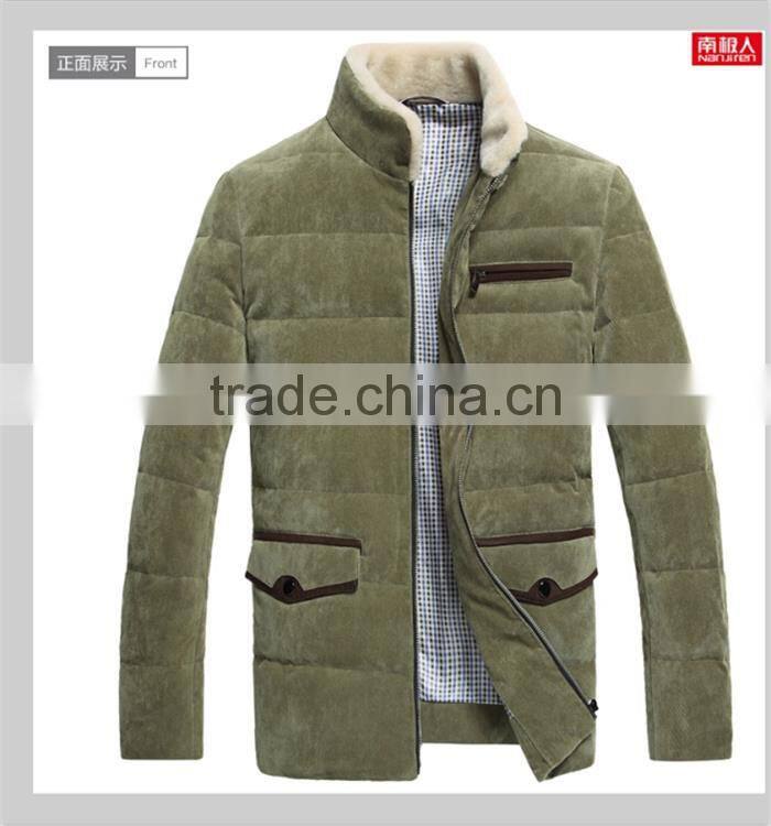 Nanjiren down jacket short thickening style 2014 new series for men's youth jacket