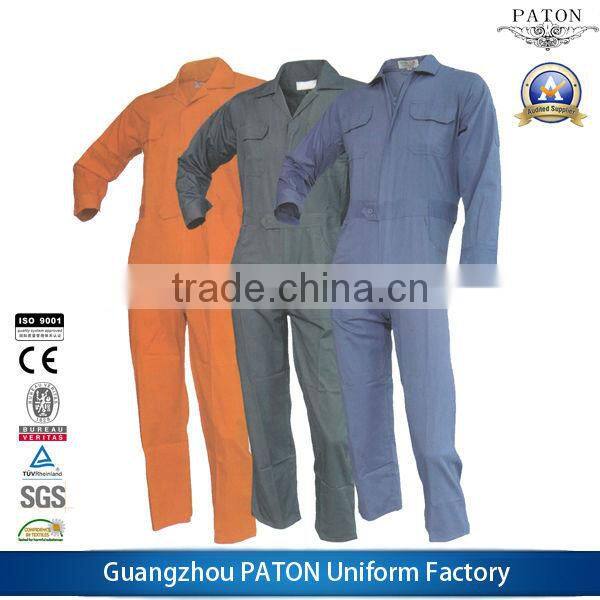 security work uniform design,waterproof coverall with free size ,2013 china factory price