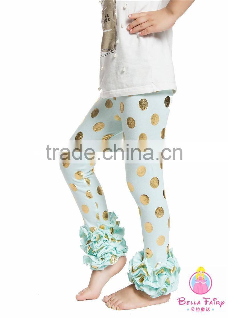 Baby Icing Ruffle Pants Children Girl Ruffle Pants Leggings