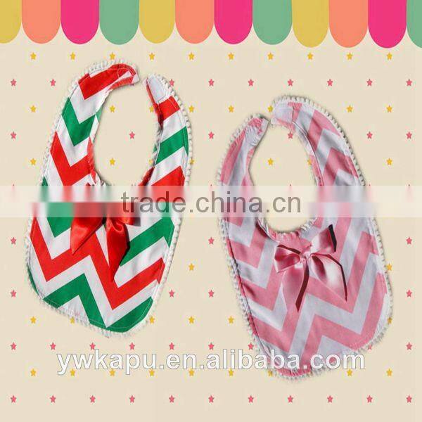 Wholesale colorful cotton baby bibs for kids made in china