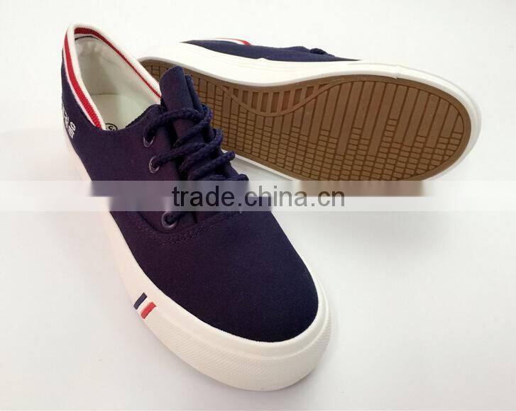 GZY 2017 new design fashion women white canvas shoes wholesale