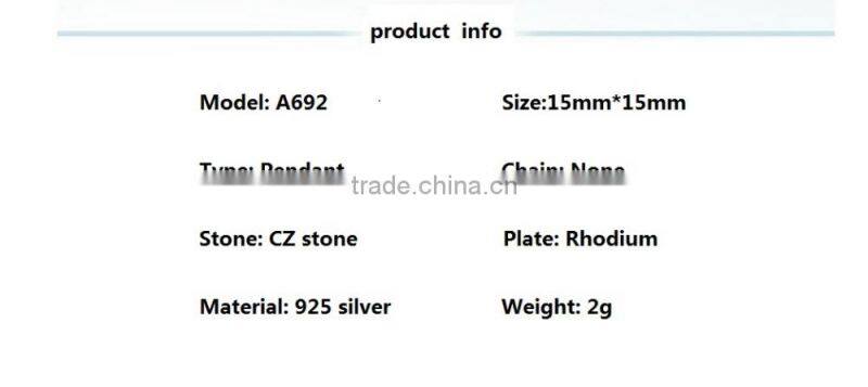 925 sterling silver necklace New Design Womens Jewelry Hexagon Necklace Pendant