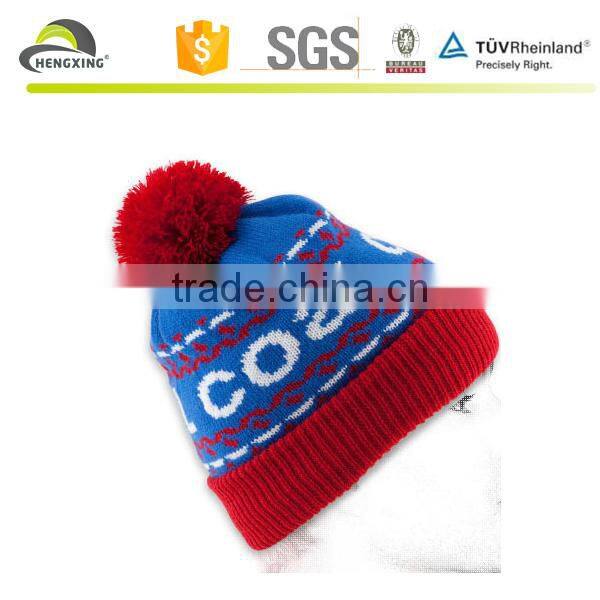 Funny Factory price sport beanie kniited hats