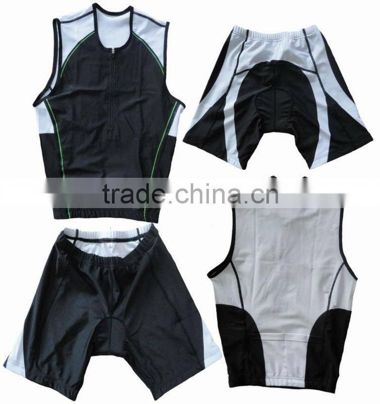 2013 Custom sublimation printing Triathlon Clothes