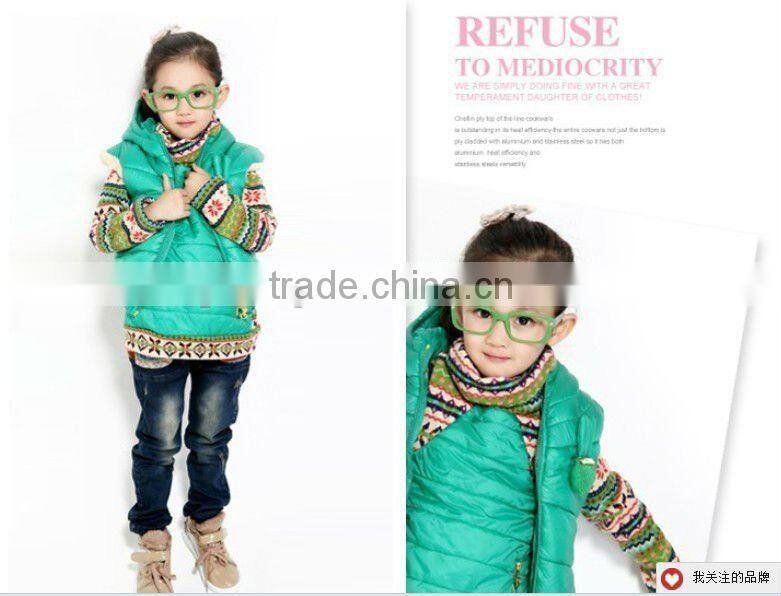 2015 new girls hot pink frozen sweatshirts kids zipper fashion hoodies