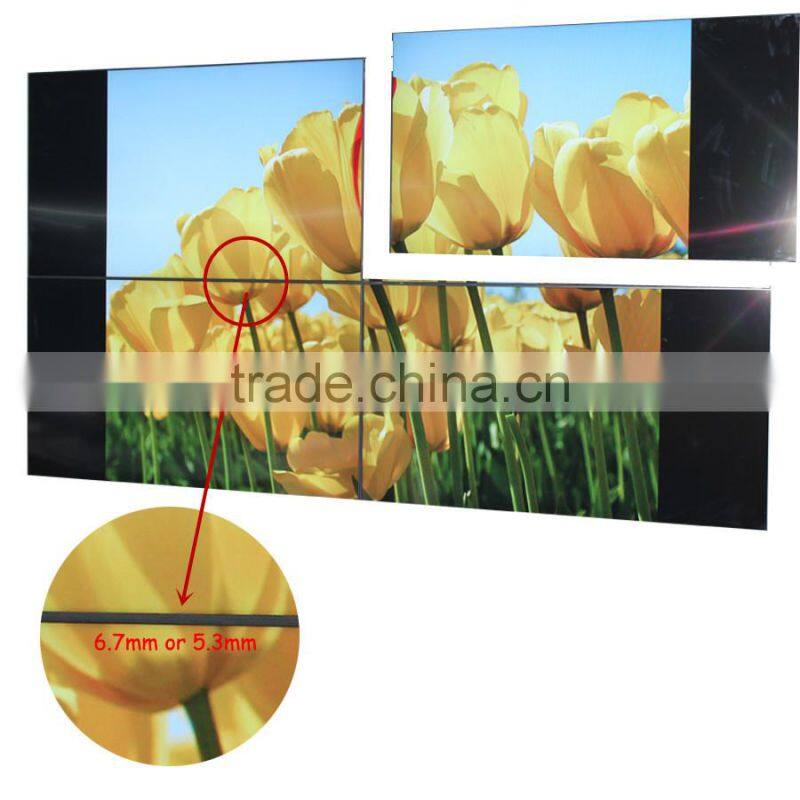 46inch interactive hdmi video wall controller(HQ460-V,2X2 models,5.3mm or 6.7mm)