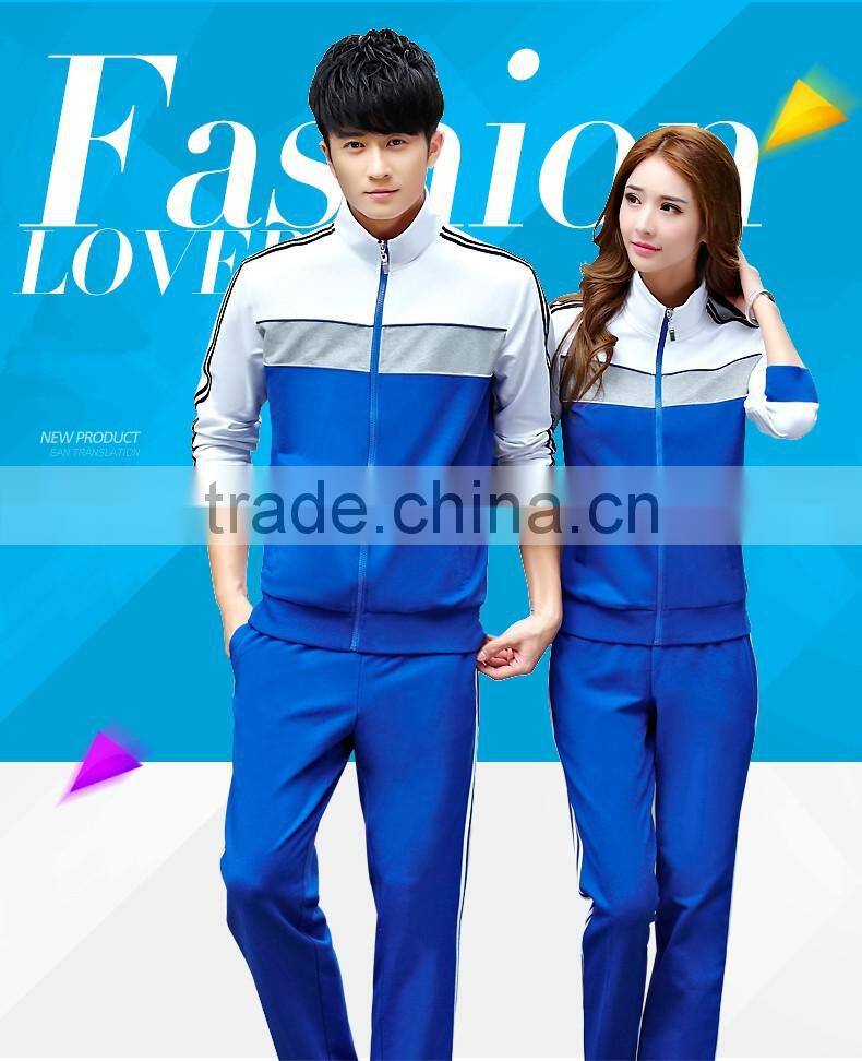 Hot Sale Couples sports suit Wholesale Custom popular tracksuit couple