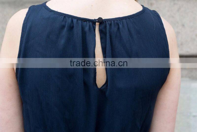 ladies's lovely dress for summer fashion spaghetti strap dress slim fit sleeveless dress 2016