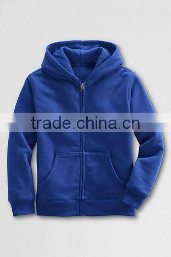 BOYS ZIPPER HOOD WITH KANGAROO POCKETS