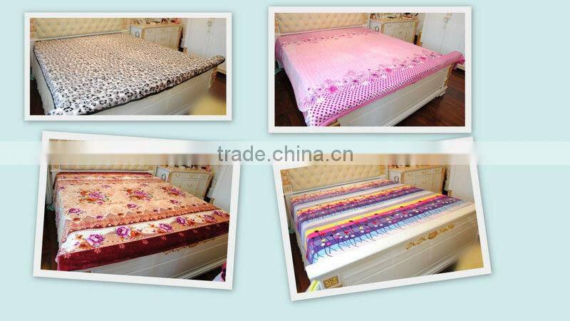 OEM Printed DIY 100% polyester blanket