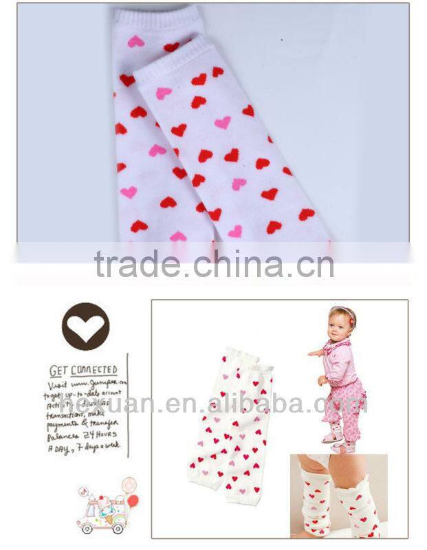 promotion colorful baby cotton arm warmers leg warmers