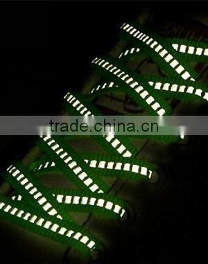 2016 Athletic & Fashion 3M Reflective Flat Visible Safety Shoelaces - Multicolor Bright 3M Reflective Flat Laces For Customized