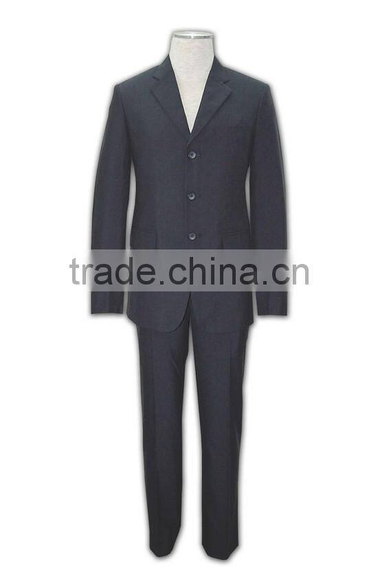 Tailor-made Festival fashion one button black custom uniform company