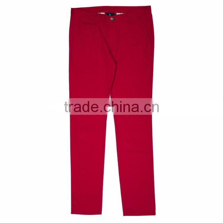 Top quality mock pockey shape decoration 80%cotton casual mens cargo pants with side pockets