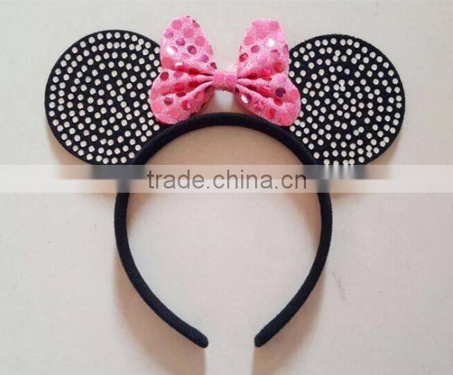 factory sale minnie mouse headband and bow