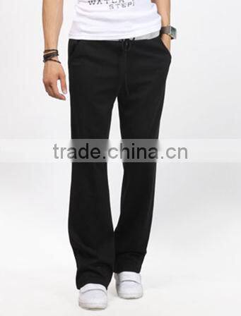 custom men cotton track pants