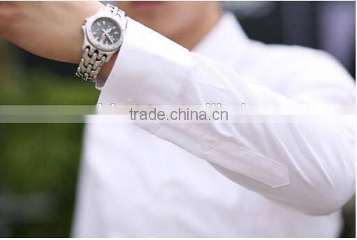 fashion design long sleeve slim fit casual shirt for men