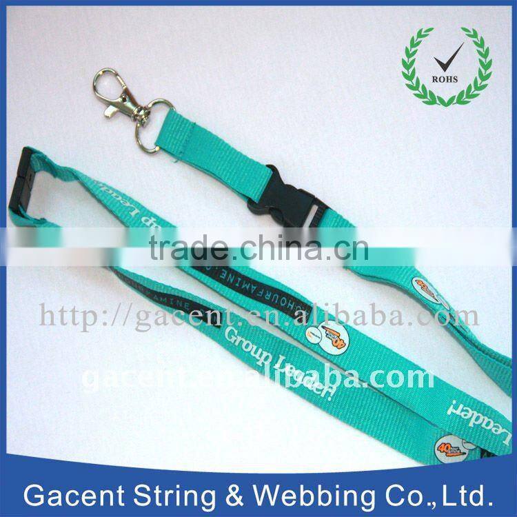 Printing satin lanyard